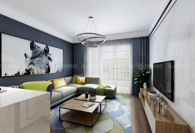 保利獨(dú)墅熙岸110平