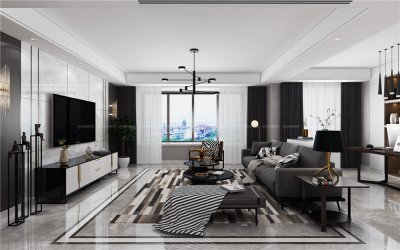 湖濱壹號(hào)180平現(xiàn)代