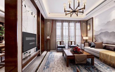 石湖桃花苑400平裝修