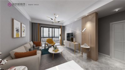 南山維拉95平裝修設(shè)計