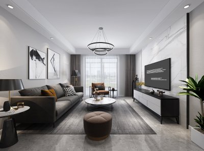 三角咀120平裝修設(shè)計