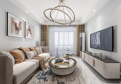 嘉譽(yù)山90平現(xiàn)代輕奢