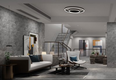 獨墅灣240平簡約風(fēng)