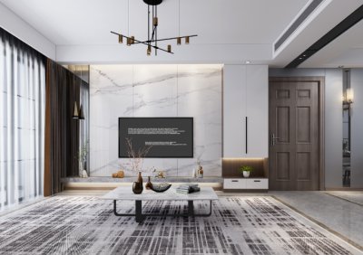 保利悅都120平現(xiàn)代