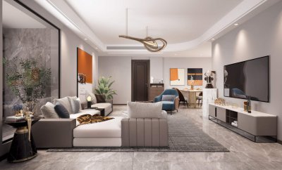 玲瓏灣135平現代簡約