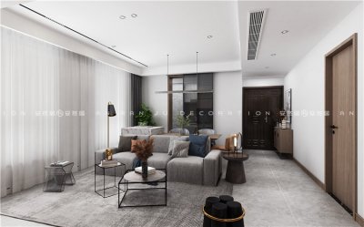 蓮香新村108平現(xiàn)代風(fēng)格