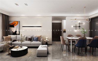 惠宇華庭110平簡約風(fēng)