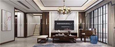 公園首府150平新中式