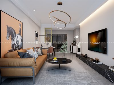 蔚藍(lán)花園90平