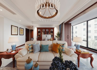 尉藍(lán)四季90平