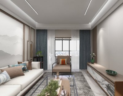 水岸佳境130平新中式