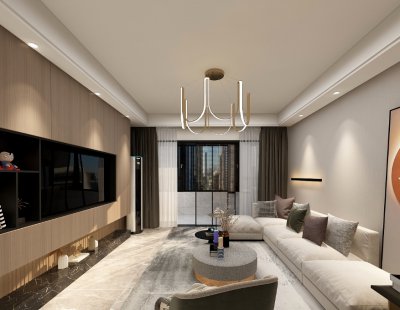 林泉雅舍109平現(xiàn)代