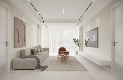 天房美瑜116平奶油風(fēng)