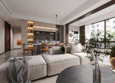 河風(fēng)印月118平現(xiàn)代風(fēng)