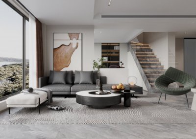 錦麟九里126平現(xiàn)代