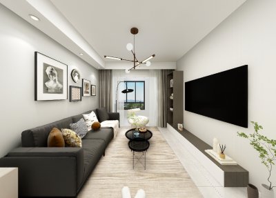 河風(fēng)印月83平簡(jiǎn)約