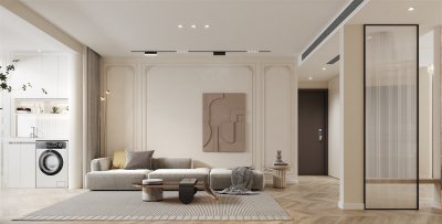 湖畔天城90平現(xiàn)代