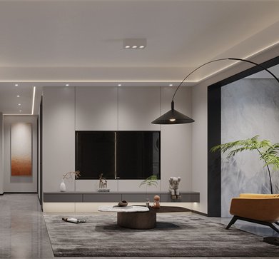 河風(fēng)印月83平簡(jiǎn)約