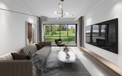 馨泓花園100平現(xiàn)代