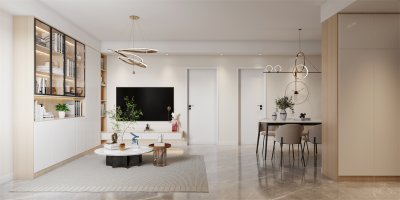 何山花園90平現(xiàn)代