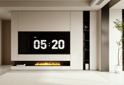 悅江南120㎡奶油風(fēng)