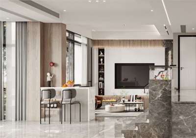 朗詩綠洲240平簡約