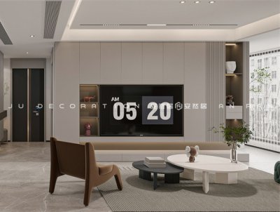 東湖大郡130㎡現(xiàn)代