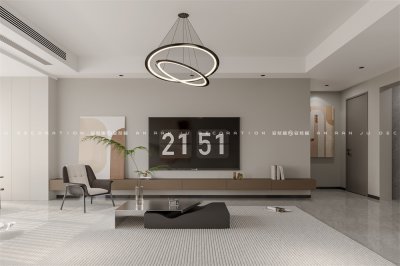 新鹿花苑180平現(xiàn)代