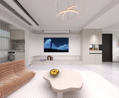 中海瓏灣105平現(xiàn)代