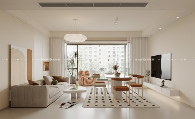 理想城96平奶油風(fēng)