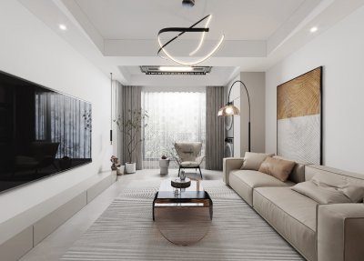 紅樹(shù)灣90平現(xiàn)代